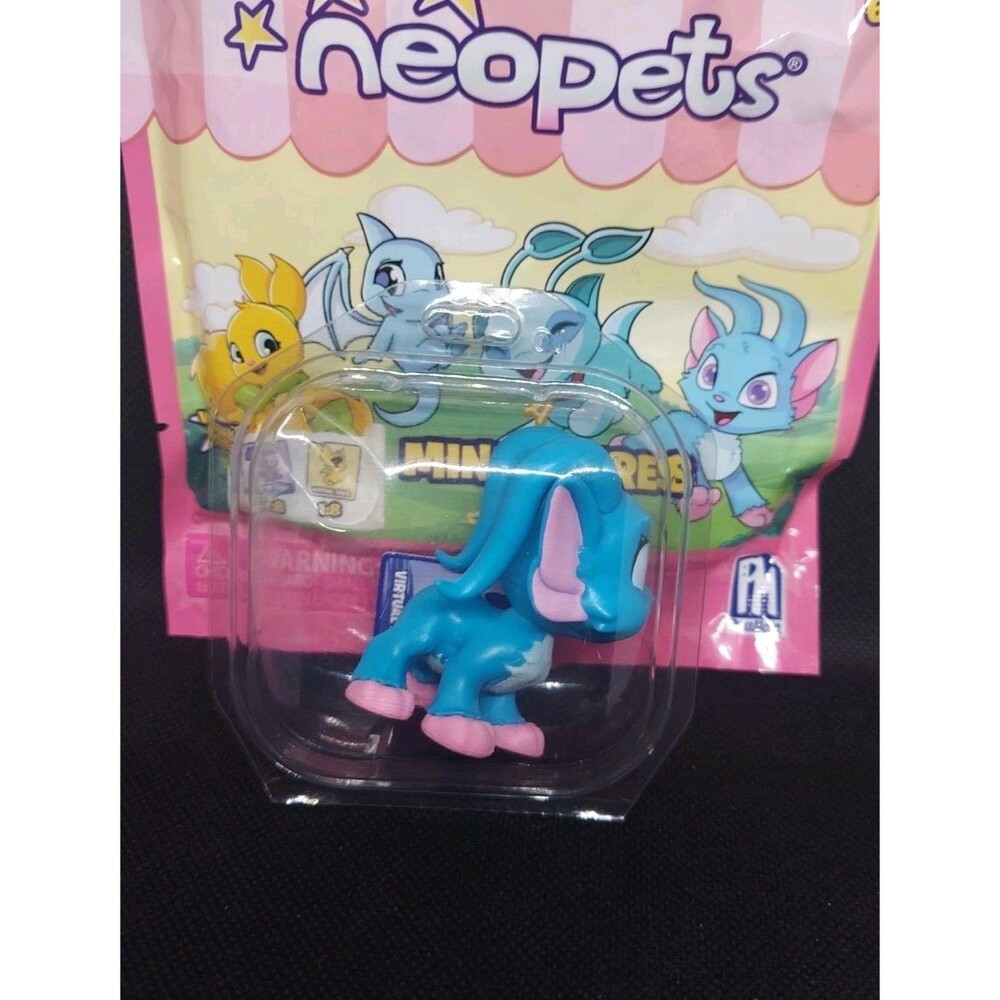 Neopets Phatmojo Minifigure Blind Bag Acara with Bag and Code